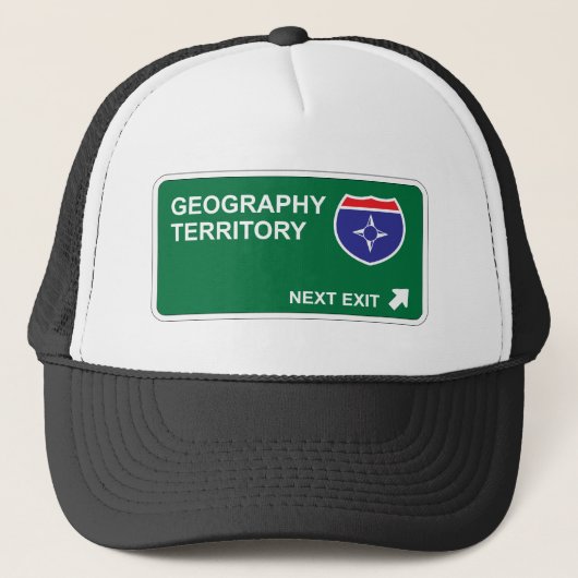 Casquette Prochaine sortie de géographie (Devant)