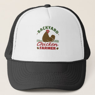 Casquette Producteur de poulet jardin