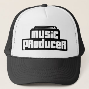 Casquette Producteur personnalisable de musique