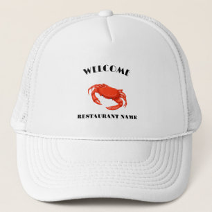 Casquette Produits de la mer modernes accueil Crâne rouge no