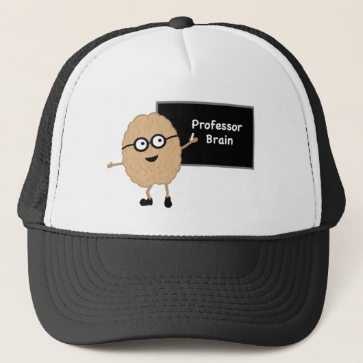Casquette Professeur Brain (Devant)