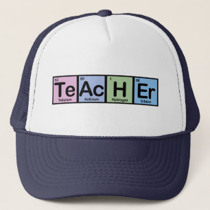 Casquette Professeur fait d'éléments