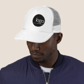 CASQUETTE PROFESSIONNEL AJOUTER PROPRE LOGO BLANC BUSINESS U (En situation)