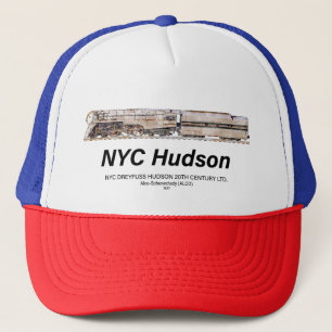 Casquette Profil de la locomotive à vapeur NYC Dreyfuss Huds