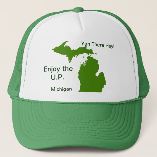Casquette Profitez du U.P. Michigan avec Da Yoopers (Devant)