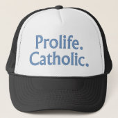 Casquette Prolife. Catholique (Devant)
