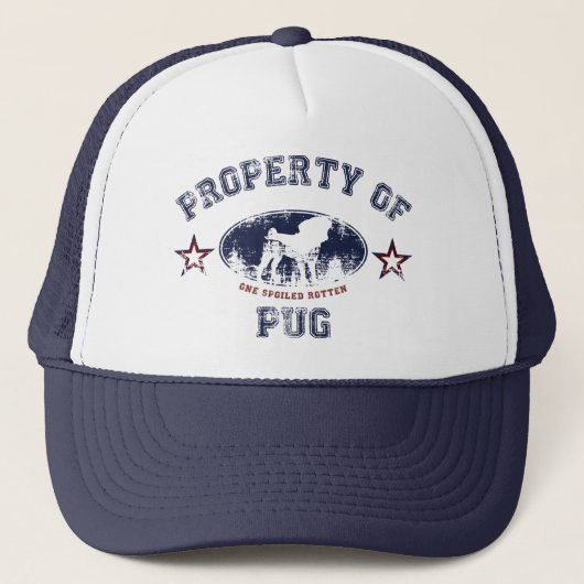 Casquette Propriété de carlin (Devant)