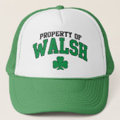 Casquette Propriété d'Irlandais de Walsh (Devant)