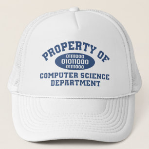 Casquette Propriété Du Département Informatique (bleu)