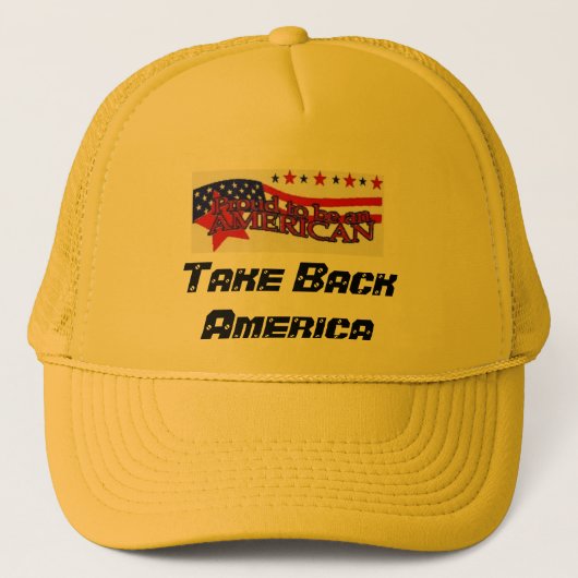 Casquette proudtobeamerican, rapportez l'Amérique (Devant)