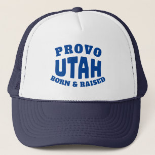 Casquette Provo Utah Né et élevé