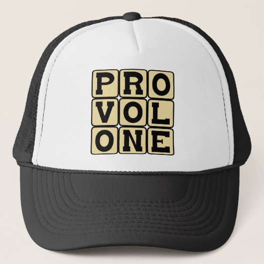 Casquette Provolone, fromage italien (Devant)