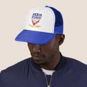 Casquette Puanteur de bière (En situation)