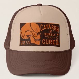 Casquette Publicité pour la médecine crânienne Vintage