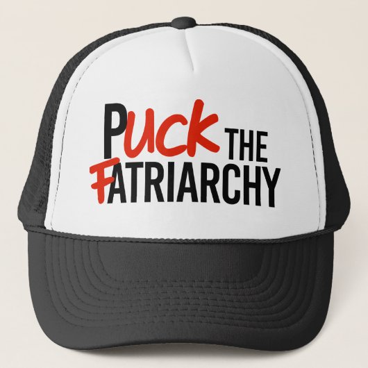 Casquette Puck the Fatriarchy (Devant)