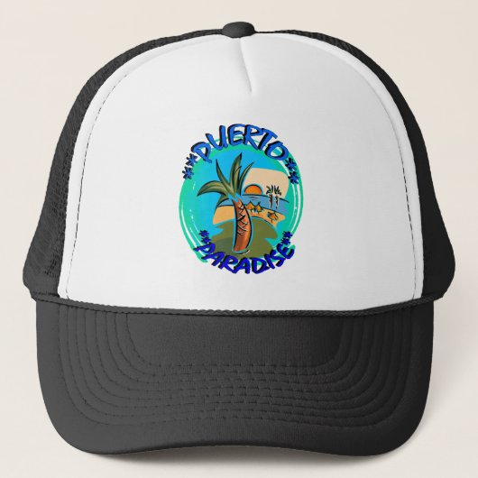 Casquette Puerto Paradis (Devant)