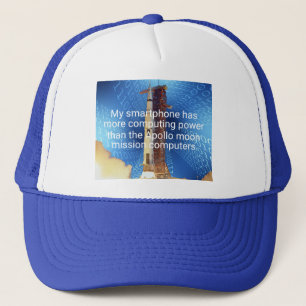 Casquette Puissance informatique Apollo 11