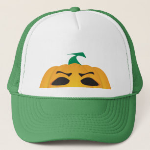 Casquette Puissant regard Citrouille