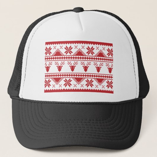 Casquette pull de noël (Devant)