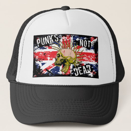 Casquette Punk britannique pas complètement (Devant)