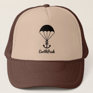 casquette punk de camionneur de la terre