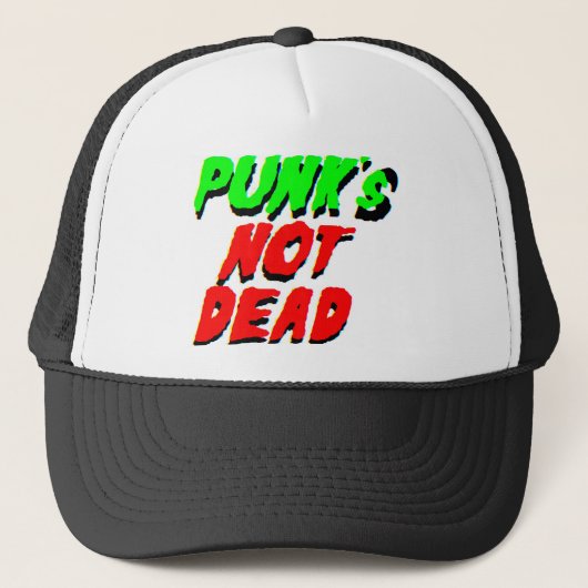Casquette Punk non mort (Devant)