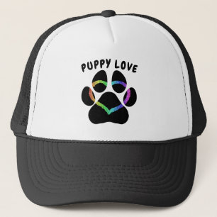 Casquette Puppy Love Rainbow Heart
