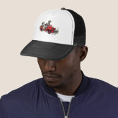 Casquette Pups dalmate avec camion-feu (En situation)
