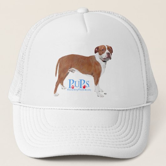 Casquette PUPs Sauve Pit Bull (Devant)