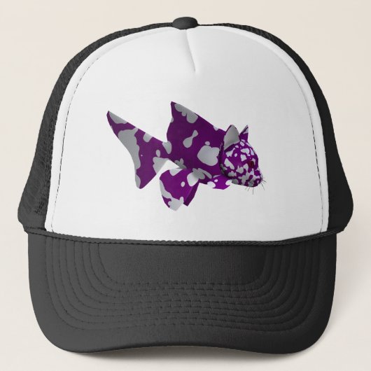 Casquette Purple Catfish (Devant)