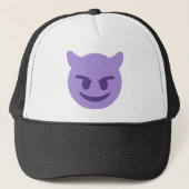 Casquette Purple Devil Emoji (Devant)