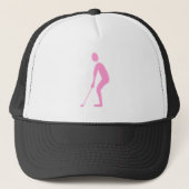 Casquette Putting - Rose (Devant)