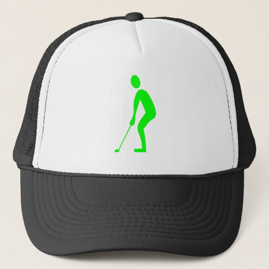 Casquette Putting - Vert (Devant)