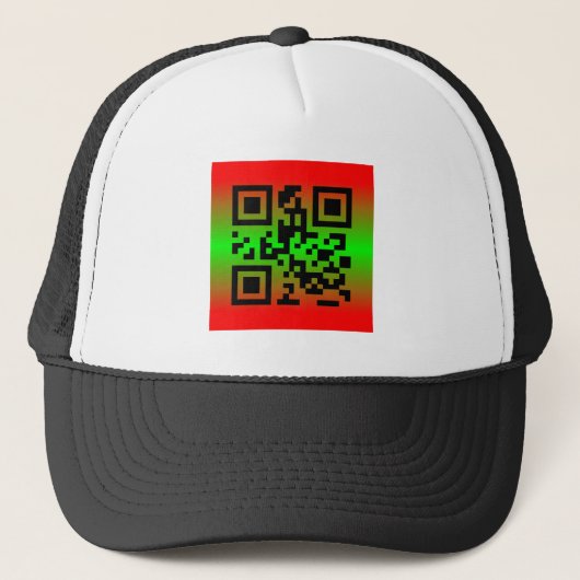 Casquette QR Code® Dit : JEUX JOURS FÉRIÉS (Devant)