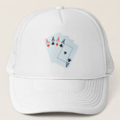 Casquette Quad Aces, (Devant)