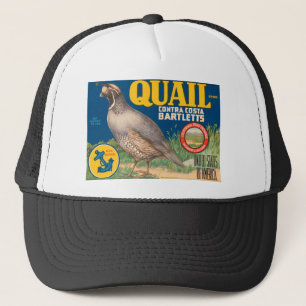 Casquette Quail Brand Contra Costa Bartletts