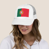 Casquette Qualité du drapeau portugais (En situation)