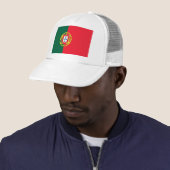 Casquette Qualité du drapeau portugais (En situation)