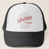 Casquette Qualité Premium d'anniversaire 1949 (Devant)