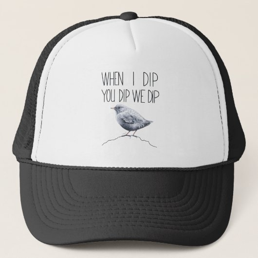 Casquette Quand Je Plonge, On Plonge (American Dipper) (Devant)