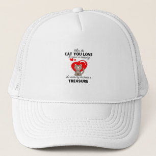 Casquette Quand le chat que vous aimez devient un souvenir,