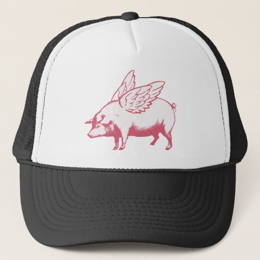 Casquette Quand les porcs volent (Devant)
