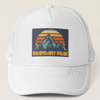 Casquette Quandary Peak Colorado Retro Turquoise