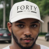 Casquette Quarante ans 40e anniversaire