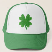 Casquette Quatre feuilles Clover Saint Patrick's Day Green (Devant)