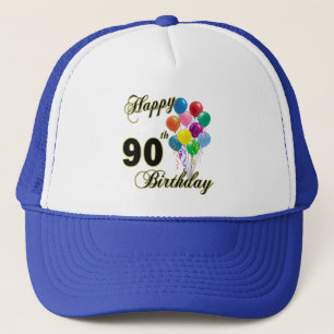 Casquette Quatre-vingt-dixième cadeaux d'anniversaire et