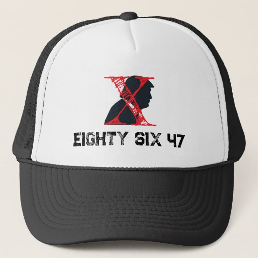 Casquette Quatre-Vingt Six 47 Chapeau De Trucker (Devant)