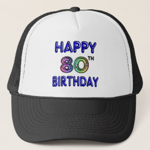 Casquette Quatre-vingtième cadeaux d'anniversaire et