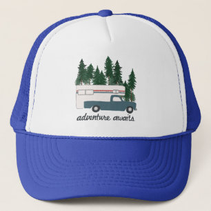 Casquette Quatrième vintage de RVing de campeur de camion d
