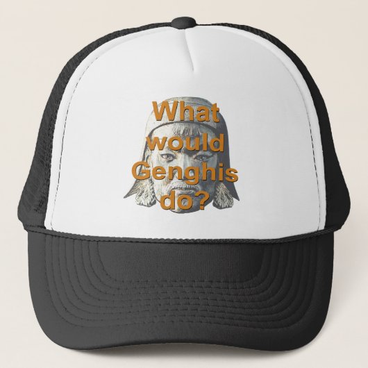 Casquette Que Genghis ferait-il ? (Devant)